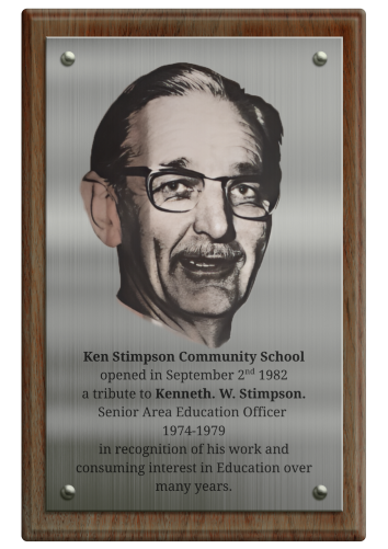 A tribute image of Ken Stimpson